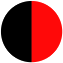 PRETO E VERMELHO